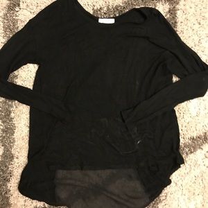 forever 21 open back shirt